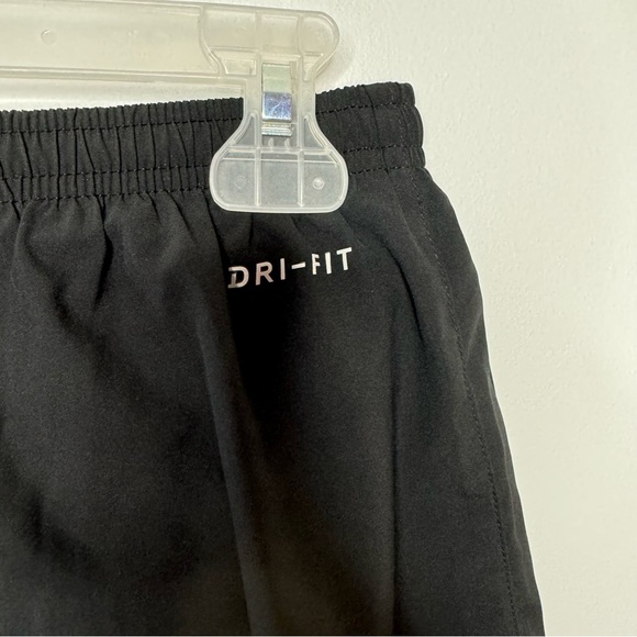 Men's Nike Dri-Fit Running Shorts Black Gray Medium - Picture 4 of 5